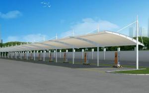 喀什膜结构停车棚