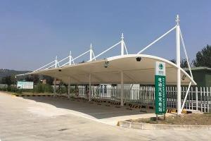 喀什膜结构停车棚